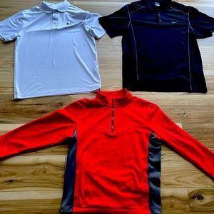 Nike & Under Armor Golf Shirts